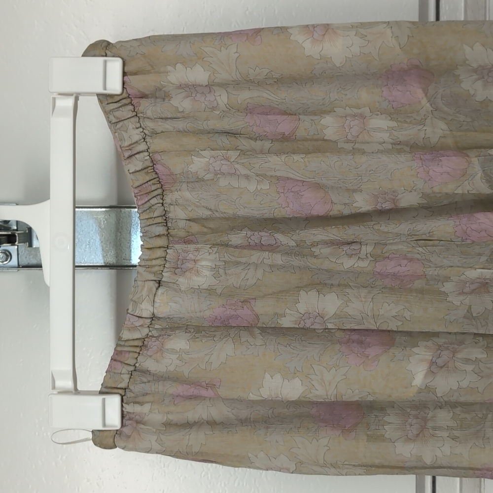 ZARA NWT $129 WOMAN SS25 ZW COLLECTION FLORAL BALLOON PANTS MULTICOLOR 3285/007 - Picture 16 of 16